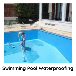 Swimming pool waterproofing work by KBSOL Energetics LLP