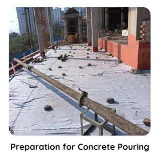 Site preparation for concrete pouring by KBSOL Energetics LLP